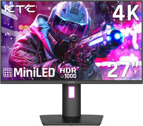 Vista 18 de KTC Portable Monitor 15.6 Inch, FHD 1080P Travel Laptop Monitor Extender with USB-C HDMI, Ultra-Slim IPS HDR Display with Speakers, Second Monitor