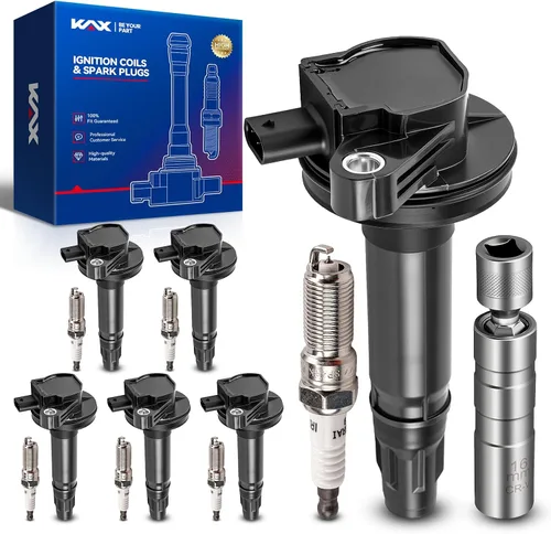 Vista 110 de Bobina de encendido KAX UF434 1 paquete Compatible con Impala, Equinox, G6, Malibu, Silverado 1500, Uplander, Torrent, Lucerne, Express 1500, Sierra