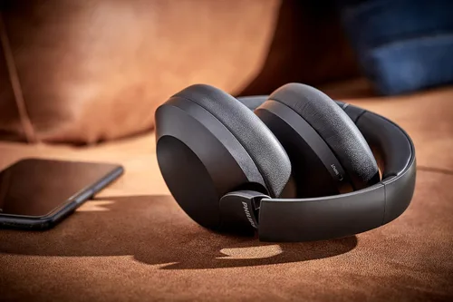 Vista 5 de Philips Rendimiento de audio TAPH805BK Bluetooth 5.0 Auriculares con cancelación activa de ruido con asistente de Google (negro)