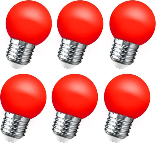 Vista 8 de Focos LED de noche Flaspar, focos LED de globo pequeños de 15W equivalentes, base de tornillo mediano E26 para baño, porche, luces de cadena al aire