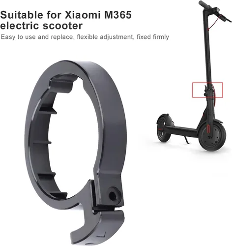 Vista 2 de Anillo de guardia de scooter eléctrico, desgaste de plástico, anillo de guardia con cierre de anillo de guardia, accesorio de hebilla para piezas