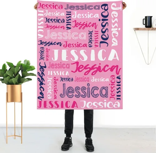 Vista 28 de Mantas de bebé personalizadas para niñas y niños con nombre, mantas de bebé personalizadas con nombre, mantas personalizadas para niños, artículos