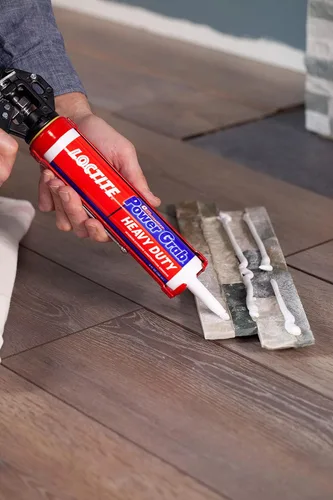 Vista 6 de Loctite Power Grab Express Adhesivo de Construcción para Trabajo Pesado, cartucho de 9 fl oz, 1 paquete - Pegamento de construcción versátil