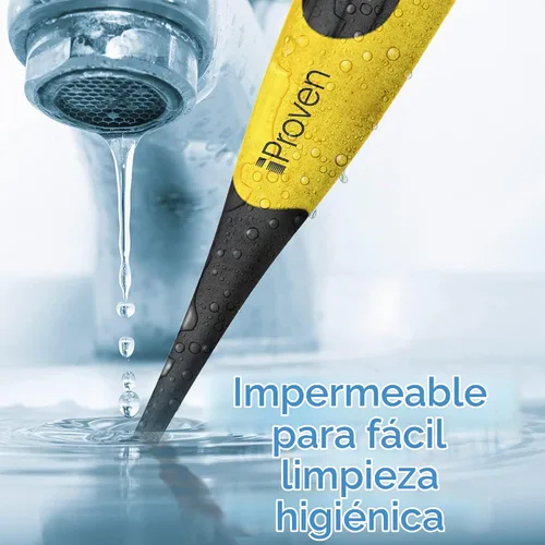 Vista 4 de Termómetro iProven para perros y gatos para una detección rápida y precisa Punta flexible cómoda, termómetro impermeable para mascotas, lecturas