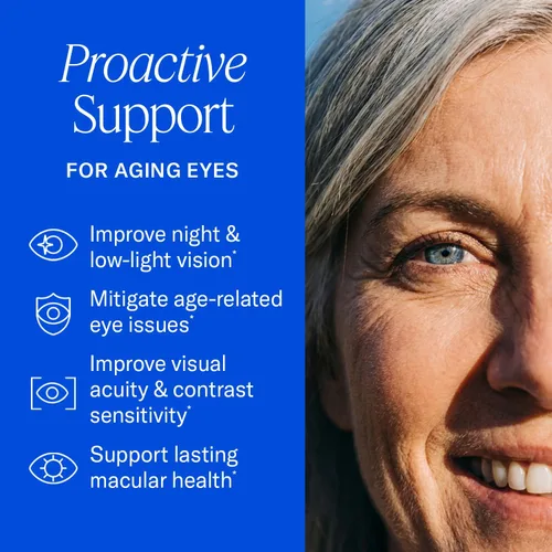 Vista 2 de eyepromise restaurar Suplemento – Complete macular Salud Fórmula con Zeaxanthin & Lutein para ocular Nutrición Omega 3 Supplement for Aging Eyes