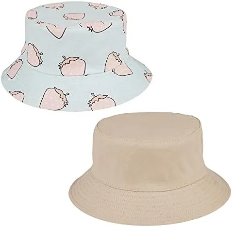Vista 4 de Sombreros de pescador reversibles y plegables para mujer