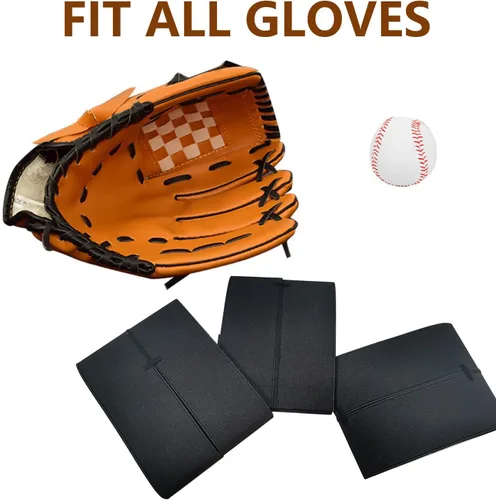Vista 6 de Correa para guantes de sóftbol y béisbol, envoltura para guantes de béisbol, accesorios de béisbol, banda envolvente para guantes de béisbol, kit