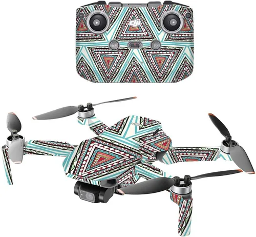 Vista 18 de MightySkins - Compatible con DJI Mini 2 Dron portátil - Morado antiguo Funda protectora de vinilo duradera y única Fácil de aplicar, quitar