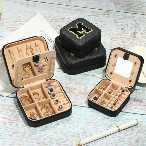 Vista 7 de Parima Regalos de cumpleaños para mujeres, juego de 2 piezas de joyería de viaje, regalos de viaje, regalos para amigas, regalos personalizados