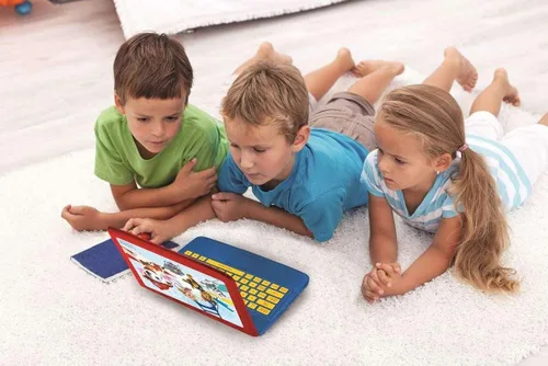 Vista 7 de LEXiBOOK Paw Patrol - Laptop Educativa y Bilingüe Español/Inglés - Juguete para Niños (Niños y Niñas) 124 Actividades, Aprende Juega Juegos y Música