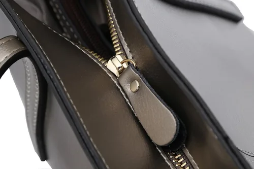 Vista 7 de Covelin Bolso de mano para mujer de piel auténtica Bolso de hombro suave caliente