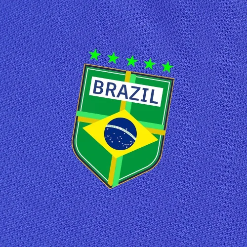 Vista 8 de Casmyd Ney'MARR #10 - Camiseta de fútbol de Brasil y pantalones cortos para niños, camiseta de fútbol americano para niños y niñas