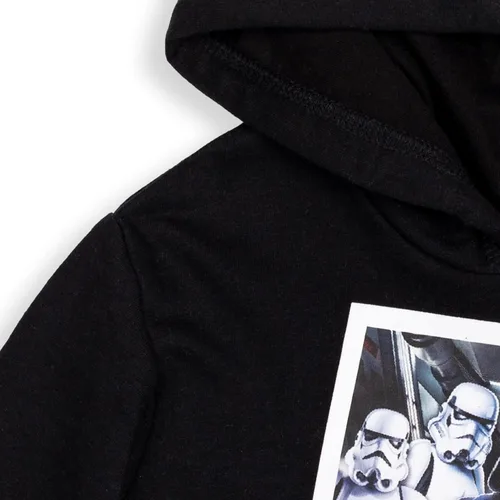 Vista 6 de STAR WARS R2-D2 Stormtrooper Darth Vader - Sudadera con capucha de forro polar para niños pequeños a grandes