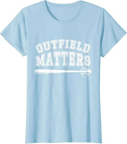 Vista 20 de Playing Baseball Outfield Matters - Camiseta Baseball Outfields Funny, Rojo