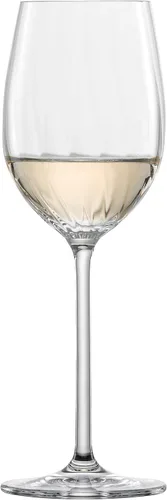 Vista 2 de Zwiesel Glas Tritan Prizma Collection Riesling Copa de vino blanco, 10 onzas, juego de 6