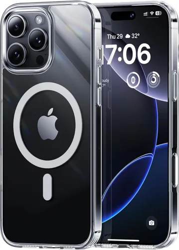 Vista 9 de CellEver Funda magnética fuerte para iPhone 16 [antiamarilleo] [compatible con MagSafe] Protección resistente, delgada, antiarañazos, a prueba