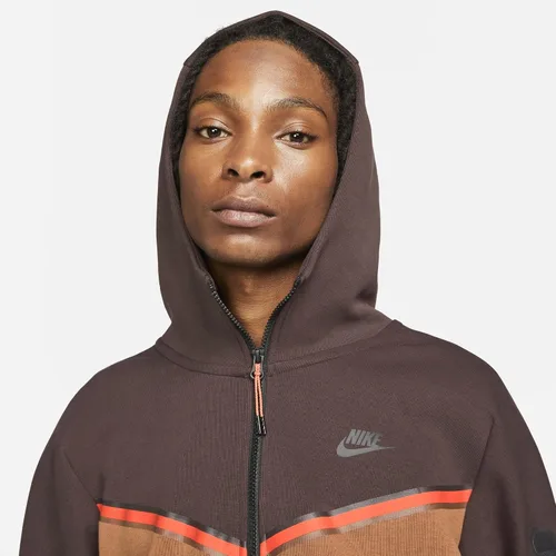 Vista 3 de Nike Sportswear Tech - Sudadera con capucha y cremallera completa para mujer