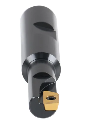 Vista 7 de Accusize Industrial Tools Molino de extremo indexable de hombro cuadrado de 90 grados de 1/2 '' con insertos de carburo Apkt11T3, 0056-0913