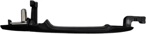 Vista 2 de PT Auto Warehouse MI-3252P-RR - Manija exterior exterior para puerta, negro imprimado - Lado trasero derecho del pasajero, reemplaza 5716A013XA