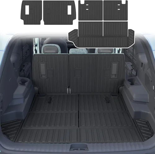 Vista 21 de Rongtaod Alfombrilla de carga y respaldo para Jeep Grand Cherokee L 2021