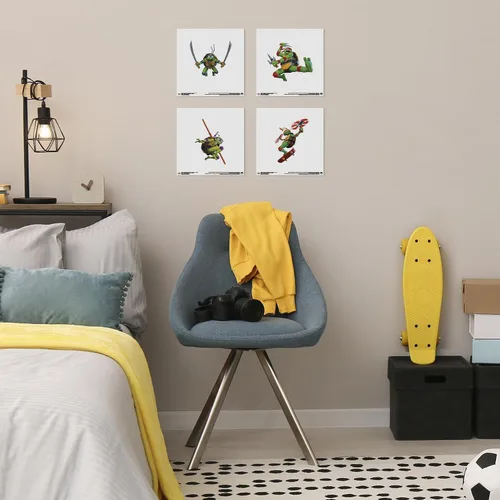 Vista 7 de Trends International Gallery Pops Nickelodeon Teenage Mutant Ninja Turtles: Mutant Mayhem - Póster de pared de mini mutantes pequeños pero Versión
