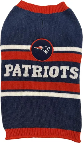 Vista 8 de Pets First NFL Buffalo Bills Suéter para Perros, Talla Extra Pequeña. Suéter Tejido Cálido y Acogedor con Logo del Equipo NFL, Mejor Suéter