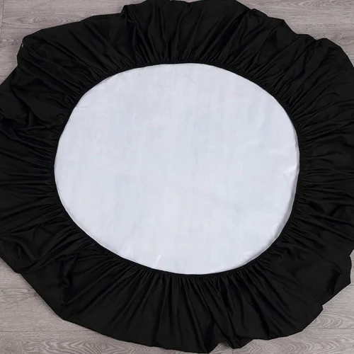Vista 4 de Protector de colchón impermeable para cama transpirable con bolsillo profundo de hasta 12.0 in (negro, doble)