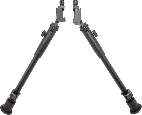 Vista 3 de Bípode táctico montado lateral 9 ″ -12 ″ ajustable para rifles de aire con rieles Picatinny