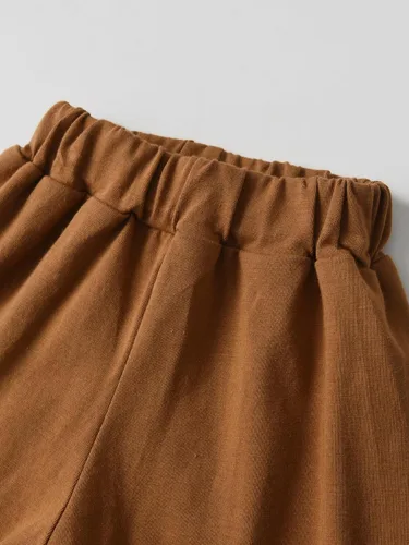 Vista 89 de Conjunto de 3 piezas de ropa de bebé recién nacido con estampado de manga larga + pantalones + sombrero