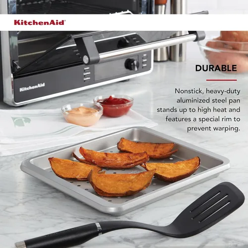 Vista 5 de KitchenAid Sartén para horno de encimera, 12.3 x 10 pulgadas