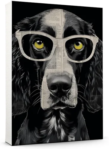 Vista 191 de Thuan Affenpinscher - Póster de lienzo con tus fotos, arte de pared para decoración del hogar, regalo conmemorativo para amantes de las mascotas