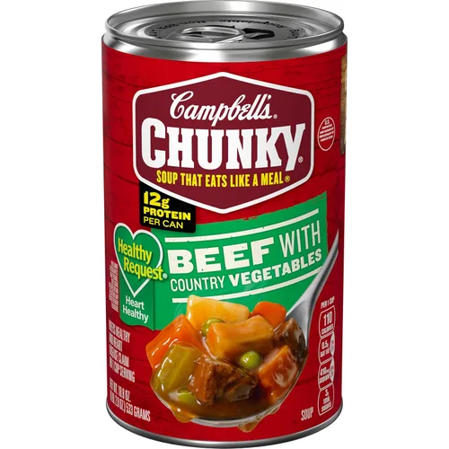 Vista 11 de Sopa Chunky de Campbell's, carne de vacuno, 15.25 onzas (paquete de 8)