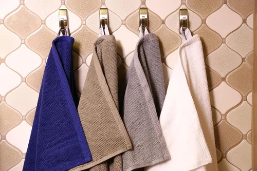 Vista 4 de MAURA Toallas de mano prémium 100% algodón de 16 x 30 pulgadas, ultra absorbentes, de secado rápido, toallas suaves para baño, toallas de mano extra