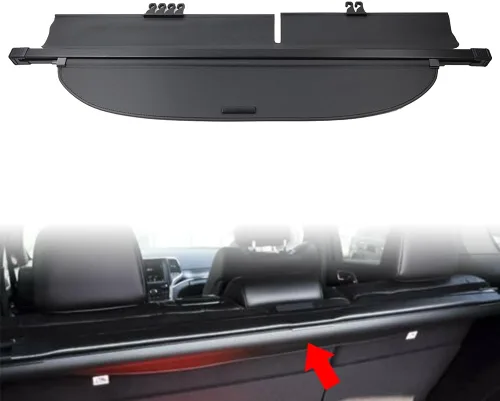 Vista 2 de Lirun - Alfombrilla impermeable para modelado 3D, bandeja de carga trasera, para todo tipo de clima, para Toyota RAV4, todos los modelos 2013, 2014