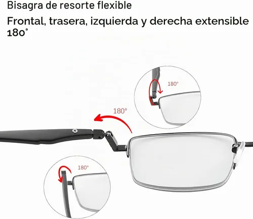 Vista 4 de YIMI - Lentes de lectura progresivos multifocales fotocrómicos con bisagra de resorte, lentes de sol, lentes antideslumbrantes para computadora