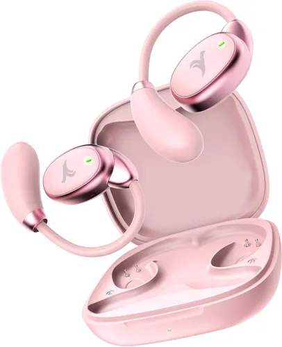 Vista 7 de Auriculares de oído abierto verdaderamente inalámbricos, hasta 32 horas de reproducción, Bluetooth 5.4, auriculares de oreja abierta ultra cómodos