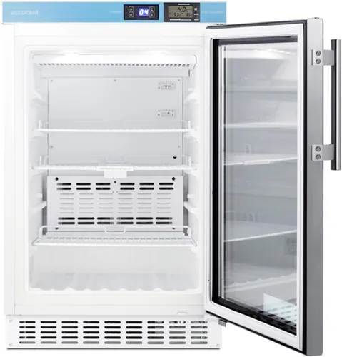 Vista 2 de Accucold ACR46GL - Refrigerador médico de 2.65 pies cúbicos, puerta