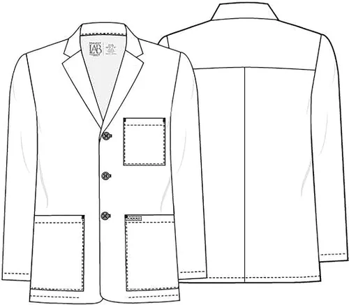Vista 6 de Cherokee Abrigo de laboratorio para hombre de 30 Consulta CK401