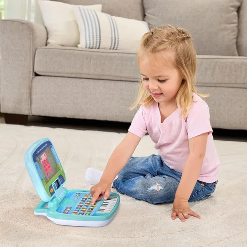Vista 10 de VTech Laptop de Aprendizaje Inteligente Smarties, Azul