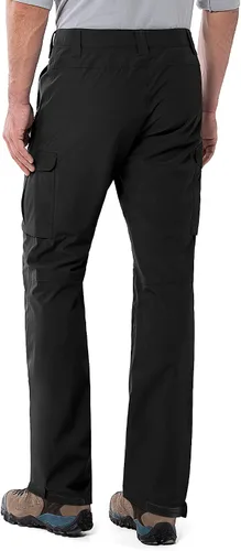 Vista 5 de 33,000ft Pantalones de lluvia para hombre, pantalones de senderismo Negro