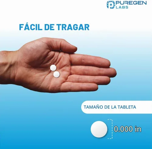 Vista 5 de Puregen Labs Tabletas de cloruro de sodio de 1 gm (1000 mg), USP (0.54 oz.) 100 unidades Tabletas de sal normal Bebida de hidratación