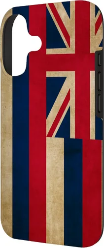 Vista 2 de Vintage Hawaii Flag USA State Case for iPhone 17