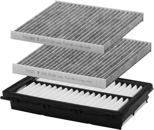 Vista 8 de Kit de filtro de aire de motor y cabina para Honda Accord 2.0L 2022 2021 2020 2019 2018 (excepto híbrido)