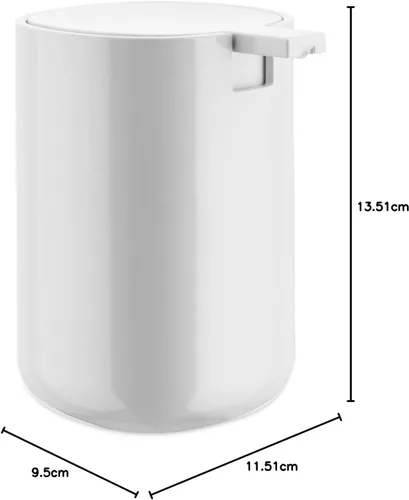 Vista 6 de Alessi Birillo - Dispensador de jabón Aleesi PL05 W Birillo, color blanco
