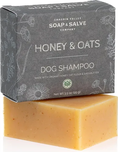 Vista 12 de Chagrin Valley Soap & Salve Champú y acondicionador orgánico certificado para perros, champú para perros que alivia la picazón en la piel