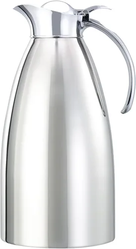 Vista 4 de Service Ideas MAR03BS Marquette Series Original, jarra aislada al vacío, aspiradora inoxidable, 10 onzas, acabado cepillado MAR03BS in 0.3 Liter