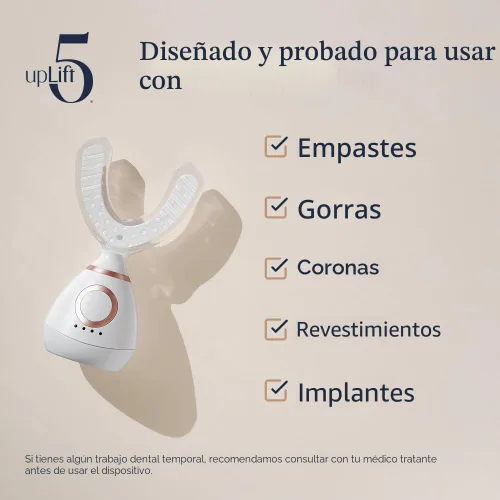 Vista 6 de Elevación facial pulsante Dispositivo de reversión de edad de 5 minutos, contornea y mejora las estructuras faciales, tensando y tonificando