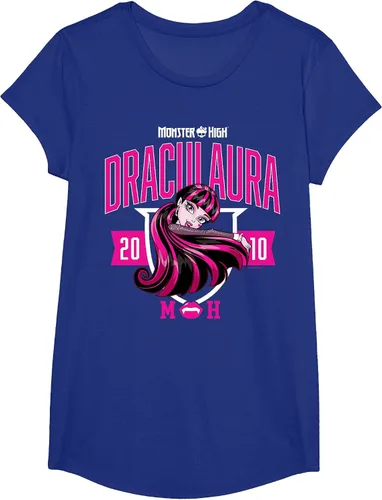 Vista 10 de Monster High -Camiseta Colegiada Draculaura Gris asfalto