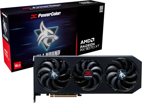 Vista 22 de PowerColor Reaper AMD Radeon RX 9060 XT 8GB GDDR6