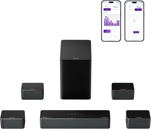 Vista 14 de ULTIMEA Barra de sonido de 2.1 canales Subwoofer incorporado
